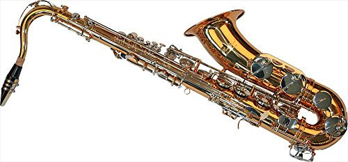 Karl Glaser Tenor Saxophon, gold/chrom, mit Koffer