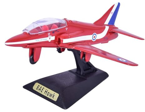 BAE Hawk Red Arrows Sky Wings Die-Cast Model Approx 1:100 Scale with Authentic Details