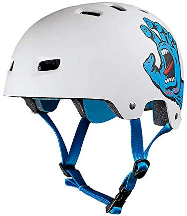 Bullet Santa Cruz Screaming Hand Helm weiß weiß L/XL 58-61 cm