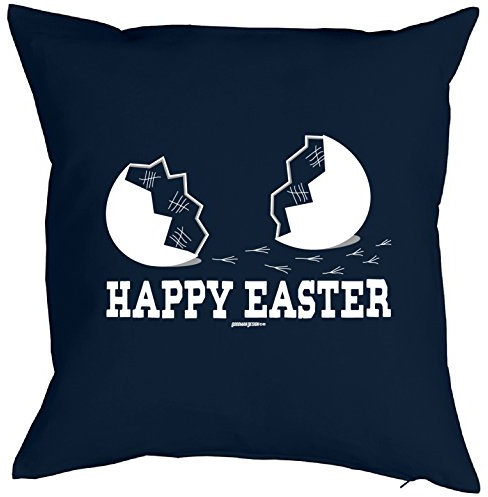 Geschenk Kissen Happy Easter Geschenk Ostern Osterdeko Osterhase für Ostern Deko