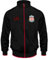 Liverpool FC Herren Retro-Trainingsjacke - 100% Polyester - Schwarz - L
