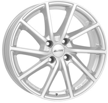 Alutec Singa 6x16 ET43 4x100 polar-silber