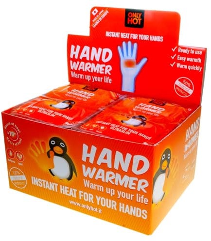 Hand Warmer Value Pack of 40 pairs(Pack of 2) by Only Hot