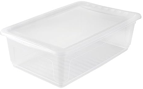 keeeper Aufbewahrungsbox mit Air Control System, 59 x 39 x 18 cm, 30 l, Bea, Transparent