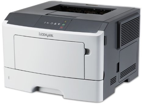 Lexmark MS310DN Farblaserdrucker (1200 DPI, USB 2.0) Graphit/weiß