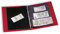 Banknotenalbum VARIO, inkl. 10 Hüllen, rot