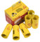 Starrett HSS Bi-Metall-Lochsägen-Packung - 6 Stück FCH0100-6 Schneller Schnitt Extra Kobalt Lochsäge - für rostfreies Blech Holz Kunststoff Verschiedene Materialien - 25mm, yellow