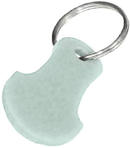 Shopping Trolley CART Token Key Coin Reusable Free Keyring (Grey)