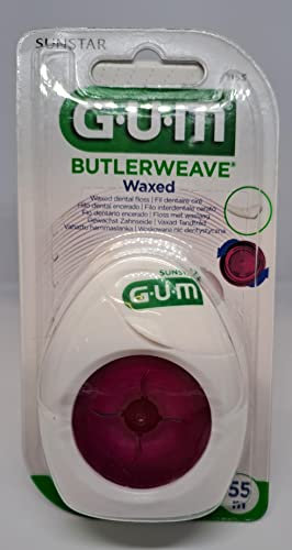 Butler GUM Fil Dentaire Ciré Butlerweave 1155