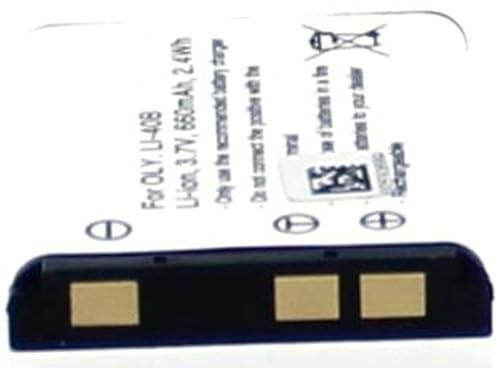 AGI 79820. Lithium-Ion 660 mAh 3.7 V Rechargeable Battery – Rechargeable Batteries (660 mAh, Lithium-Ion (Li-Ion), 3.7 V, White)