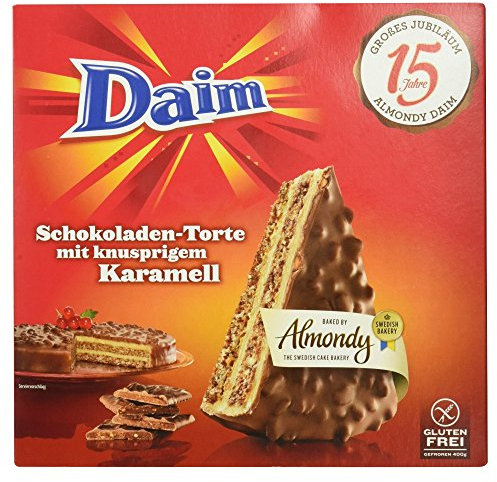 Daim Schokoladen-Torte mit knusprigem Karamell, 400 g (Tiefgefroren)