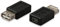 ELECTOP 2 Pack USB 2.0 A Female to USB B Mini 5 Pin Female Adapter Converter