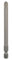Bosch Professional Bit Extra-Hart für Pozidriv-Kreuzschlitzschrauben (PZ3, Länge: 89 mm, 3 Stück), 2607001585