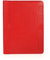 Alassio 30093 - Schreibmappe Vallo, DIN A4, aus Nappa-Leder, rot, ca. 33 × 25 × 2,5 cm