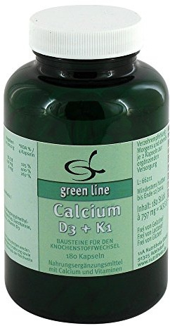 CALCIUM D3+K1 Kapseln 180 St