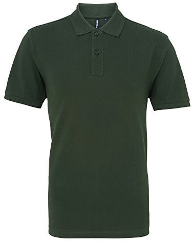 Asquith & Fox Men's Asquith and Fox Men's Polo Short Sleeve Polo Shirt, Green (Bottle 000), XXXXX-Large (Manufacturer Size:5XL)