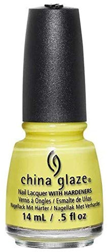 China Glaze Nail Lacquer, Whip It Good/Neon Yellow Crème