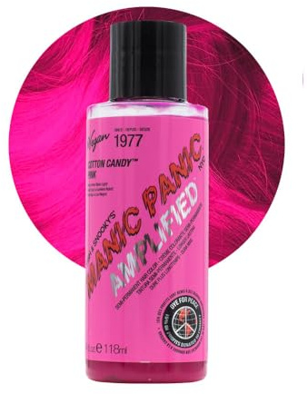 ManicPanic, Amplified Cotton Candy Pink, Haartönung