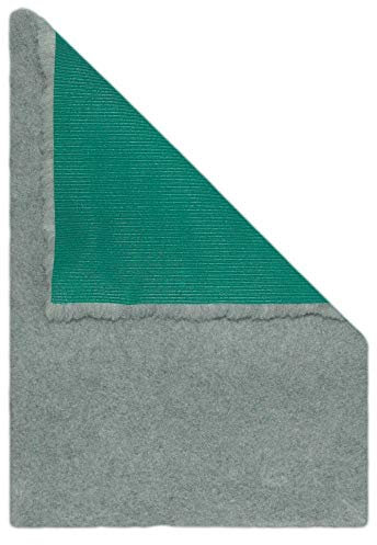 Medbed Premium - Die medizinische Hundedecke: rutschfest, feuchtigkeitsabsorbierend, atmungsaktiv und waschbar (grau, 50 x 70 cm)