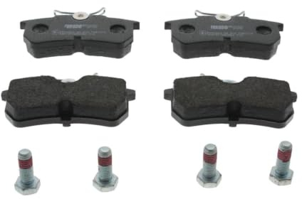 FERODO FDB1319 Bremsbelagsatz Bremsbeläge Hinten mit Zubehör Kompatibel mit FORD Fiesta Mk6 Schrägheck JA8, JR8