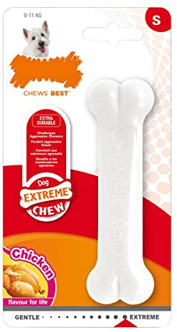 Nylabone Corp - bones - Dura Chew Bone Chicken- Chicken Petite - NCF-101P-NCF-101