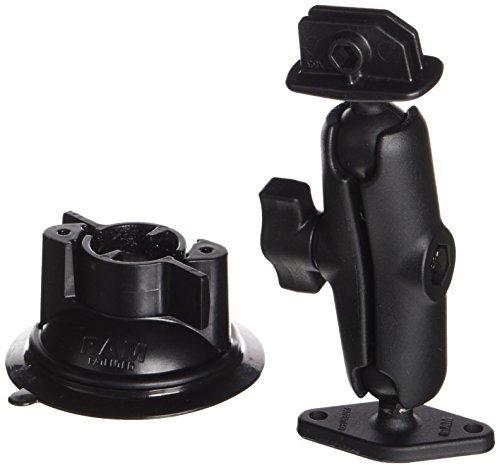 RAM-B-166-GA63 Twist Lock Suction Cup Mount with 1 Ball Garmin VIRB™ Adapter