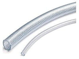 REHAU PVC-Schlauch glasklar,Fadenarmiert Raufilam-E DIN5, Gebindegröße Meter: 50,0000, Herstellerbestellnummer: 4000350030