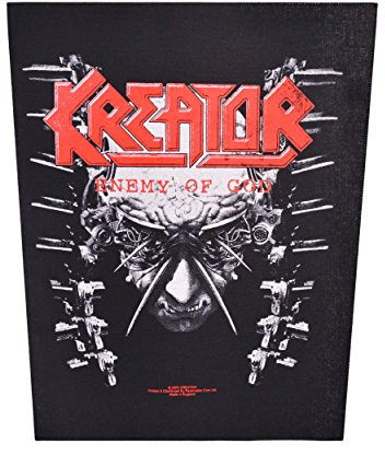 KREATOR RÜCKENAUFNÄHER/BACKPATCH #3 ENEMY OF GOD