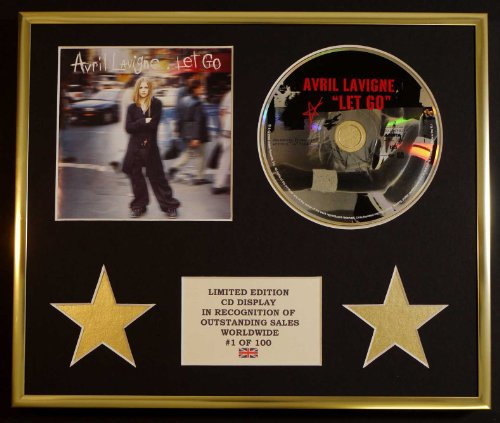 AVRIL LAVIGNE/CD DISPLAY/LIMITED EDITION/COA/LET GO