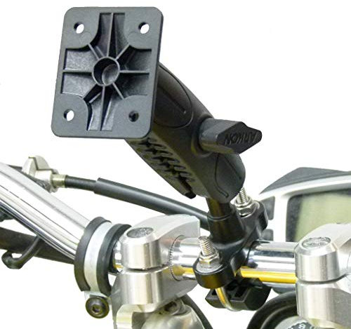 BuyBits Original Extended Bike Handlebar U Bolt Base with AMPS Plate for Garmin Zumo SatNav