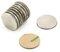 Adhesive N42 Neodymium Magnet for Arts, Crafts, Model Making, DIY, Hobbies, Office and Home - 15mm dia x 1mm - 1.1kg Pull - South - Pack of 10