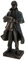 Zeckos Veronese Design Detektiv Sherlock Holmes Metallic-Bronzestatue