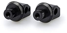 Puig 7261N Footpegs CNC machined aluminium, Black