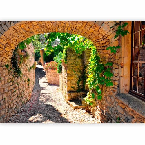 murando - Papier peint panoramique ville 400x280 cm - Revêtement mural décoration salon - Design moderne - Architecture france pierre été ville paysage urbain provence d-B-0075-a-a
