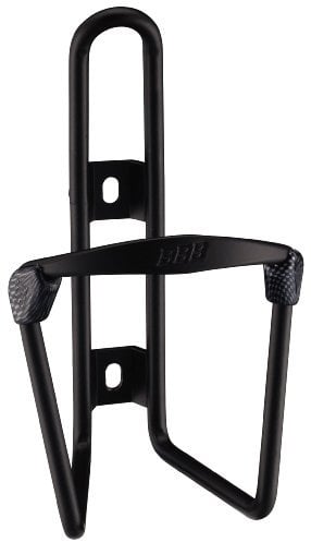 BBB Cycling Water Bottle Holder Universal Bike Bottle Cage for Road Bike and MTB Lightweight FuelTank BBC-03 Matt Black