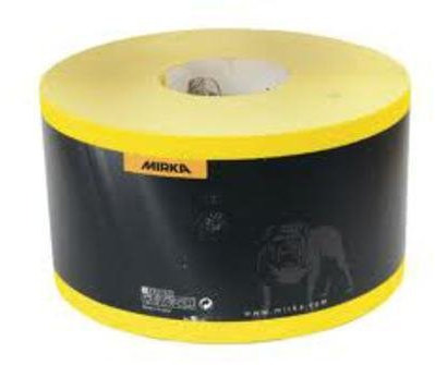 Mirka Yellow Oxide Sandpaper Roll 40 Grit 50m