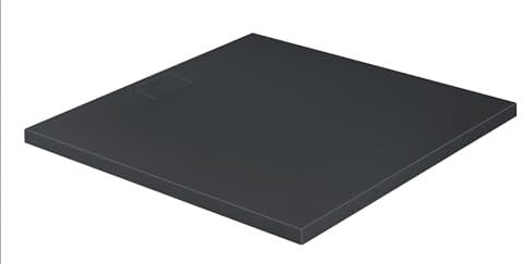 Duravit stonetto – Quadratische Duschtasse 1200 x 1200 anthrazit