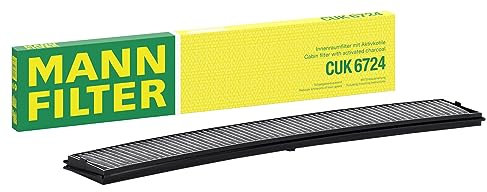 MANN-FILTER CUK 6724 Innenraumfilter/Kabinenluftfilter - Pollenfilter mit Aktivkohle - für Pkw + Transporter