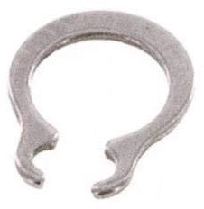 Sicherungsring A, DIN 471, 4mm, Federstahl rostfrei Werkstoff:Federstahl rostfrei* S:0,4mm