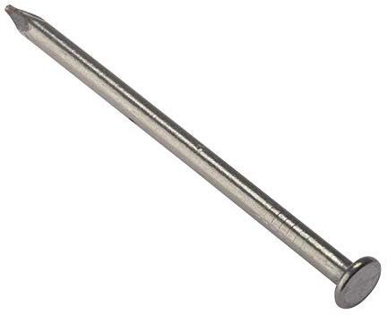 ForgeFix Round Head Nails | 3.35 x 65mm | Bright | Bag 500gm