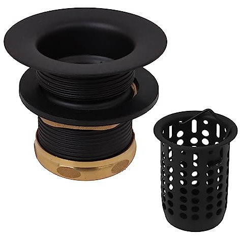 Westbrass D218-62 Passoire à barre Noir mat