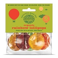 BIONA Organic Fruit Lollies - No Added Sugar 6lollie (Pack of 16)