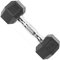 CAP Barbell Sdp-012 Workouts Beschichtete Hex-Hantel, Schwarz, Black, 12 Pound
