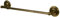 Bisk 00409 Deco Towel Bar in Antique Brass, 61 x 66 x 8 x 7.5 cm