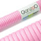 Ganzoo Paracord 550 Seil Pink-Rosa 4mm Schnur Typ 3, Nylon & Polyester, ideal für Basteln von Hundeleine Halsband Armband/Camping Survival und Outdoor 30 Meter Allzweckseil 7 Innenstränge