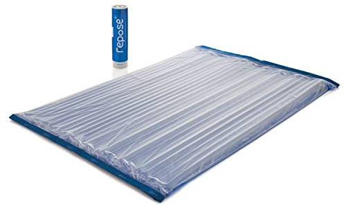 Repose - Pressure Relieving Double Mattress Overlay and Manual Pump - Inflatable Pressure Mattress - Clinically Proven to Prevent Bed Sores and Pressure Ulcers