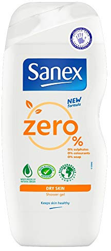 Sanex Zero% Dry Skin Shower Gel, 250ml