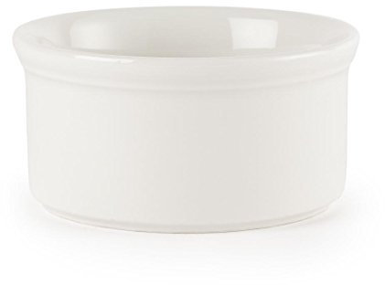 Churchill Super vitrifiée p774 Ramequin, grand, 170 ml, Blanc (Lot de 24)