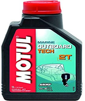 Motul 102789 Outboard Tech 2T Huile Moteur 1 l