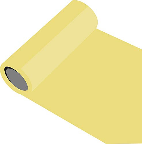 INDIGOS Oracal 651 Orafol glänzend, für Küchenschränke und Dekoration, Autobeschriftung, Schutzfolie Folie 5 m, Breite 63 cm, Farbe 23, creme, ORACAL651-1-5mx63-23